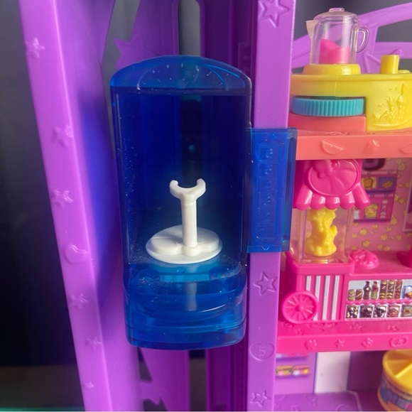 2018 Polly Pocket Pollyville Mega Mall Mattel 6 levels Parking Garage Polly - Picture 16 of 16